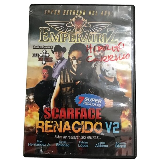DVD- SUPER EXTRENO CON 7 PELICULAS SCARFACE RENACIDO VOLUMEN 2 - Picture 1 of 4